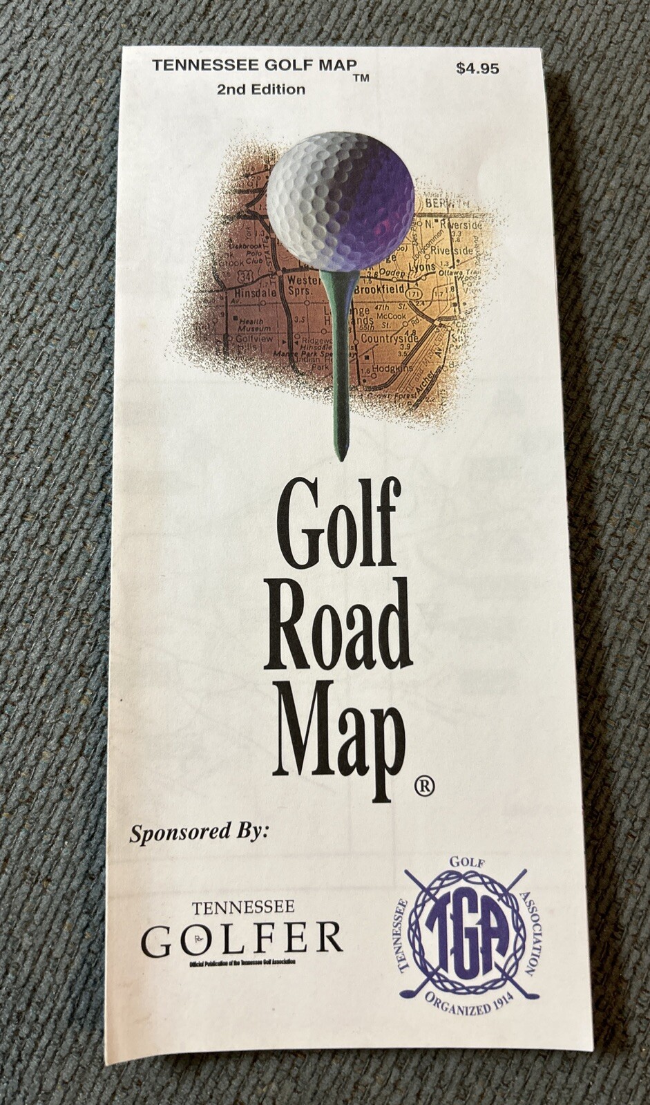 Tennessee Golf Road Map, 2nd Edition