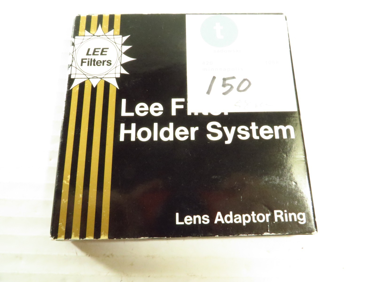 LEE Filters Adapter/Connecting Ring 58mm Thread for Hood & Filters Holder w/ Box