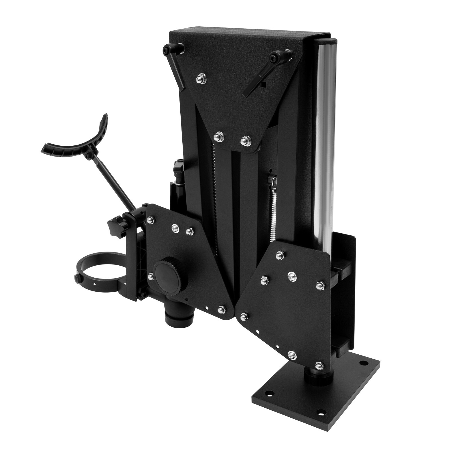 Multi-directional 77mm Jewelry Microscope Stand Inlaid Stand Aluminum Alloy Good