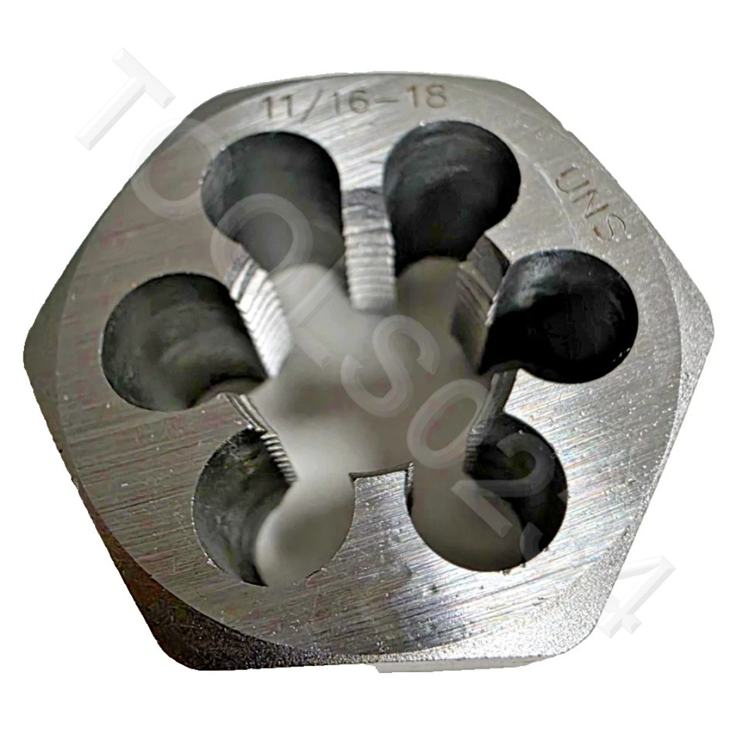 11/16-18 NS x 1-7/16" Hex CS Hex Die Rethreading A1 416-04418