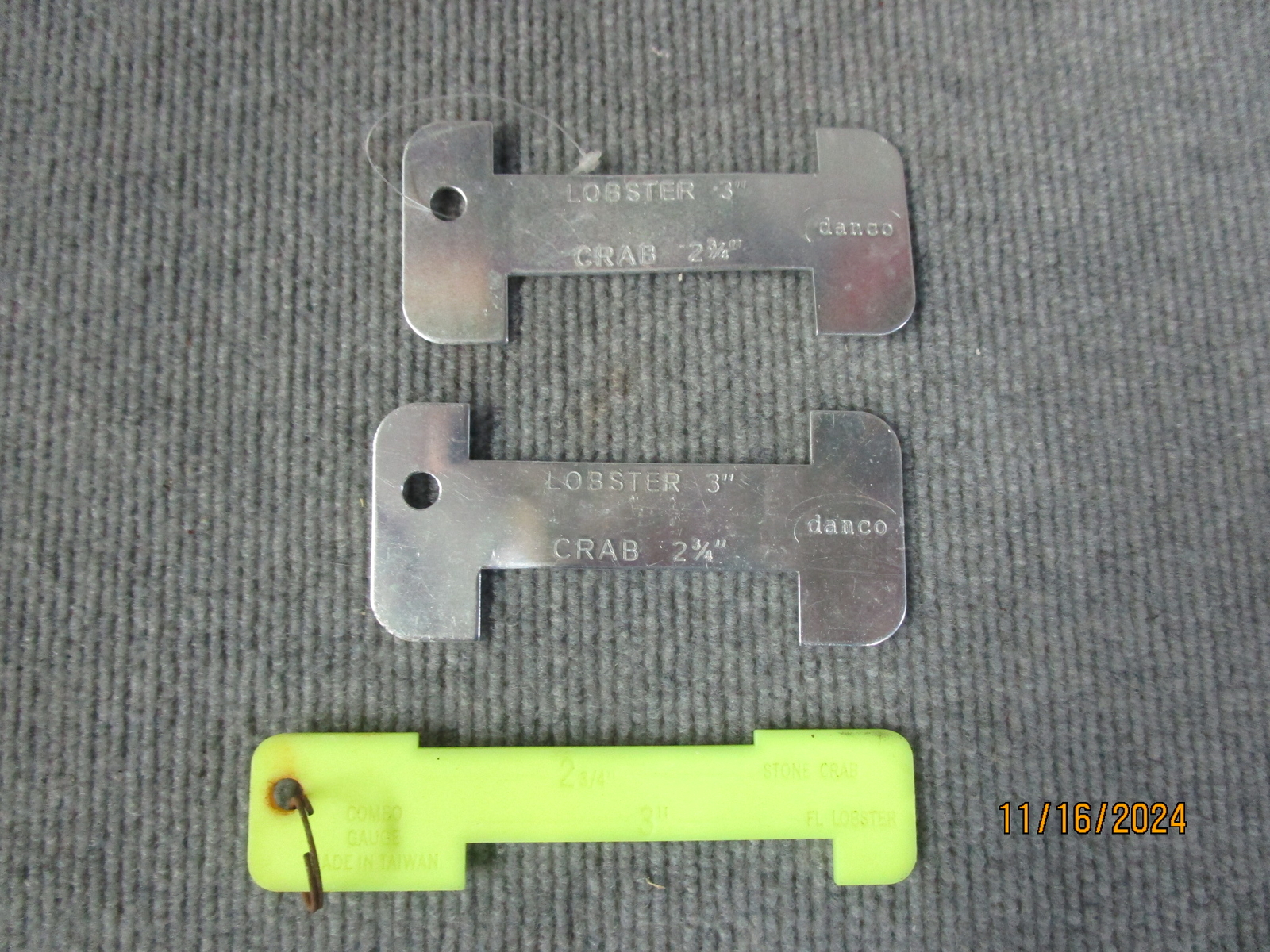 2 Danco Lobster & Crab Gauge