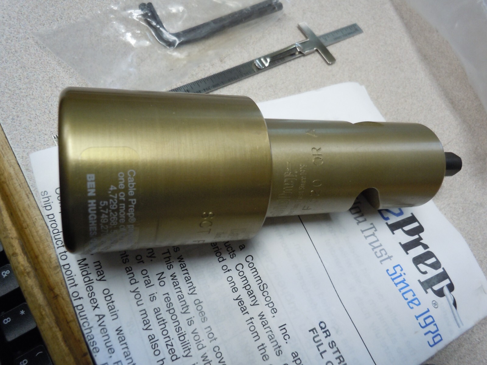 SCT-F320QR- CORING TOOL CABLE-PREP