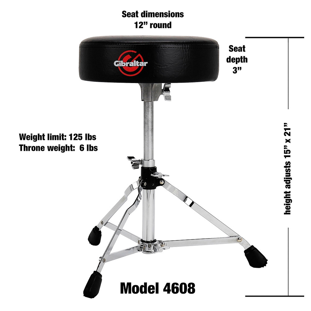 Gibraltar Round Drum Throne 13"