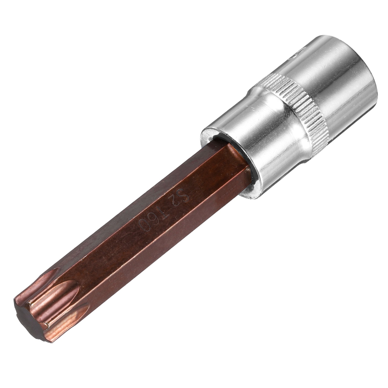 1/2-Inch Drive T60 Torx Bit Extra Long Socket S2 Steel