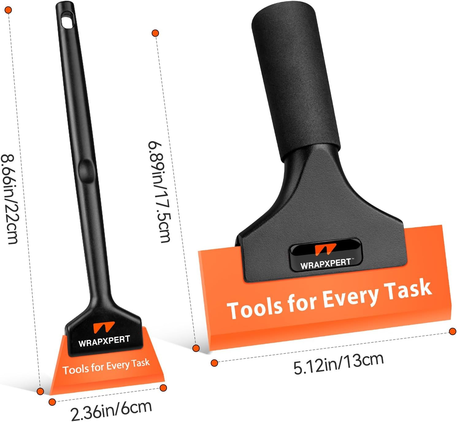 Window Tint Tools 2Pack, Small Squeegee 5 Inch & Mini Squeegee for Car Window, R
