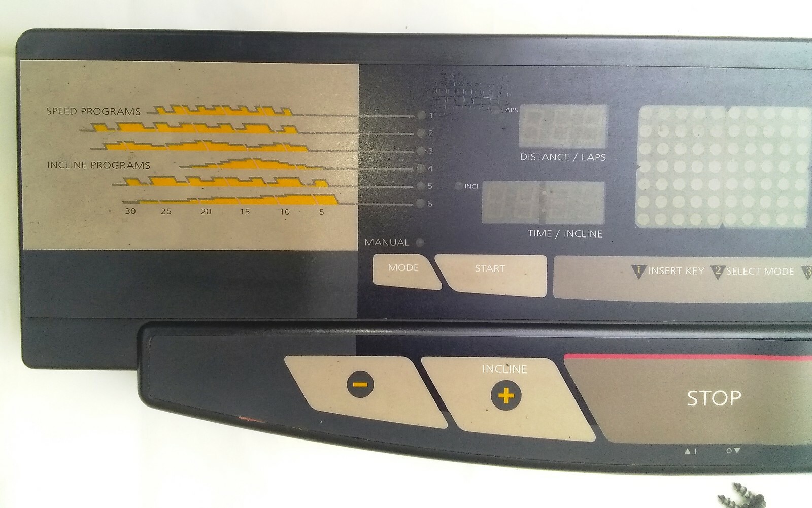Treadmill Image imtl2299 Console Display Dashboard