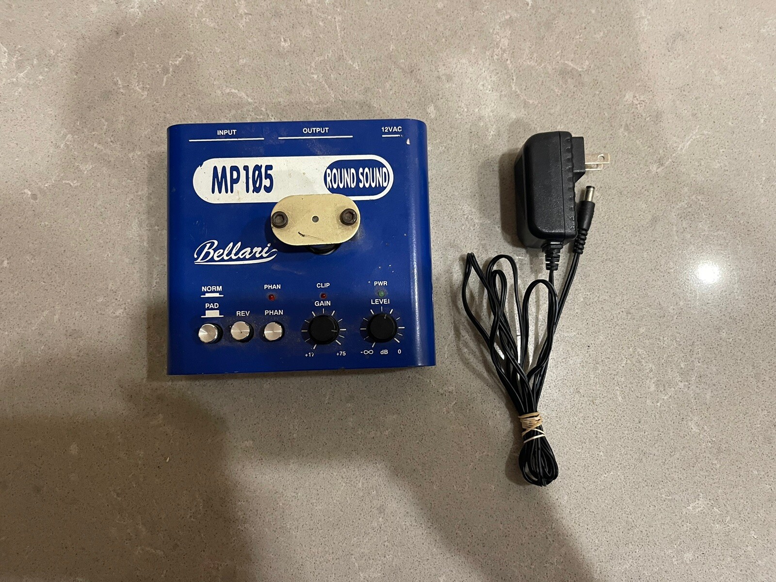 bellari round sound tube preamp MP105