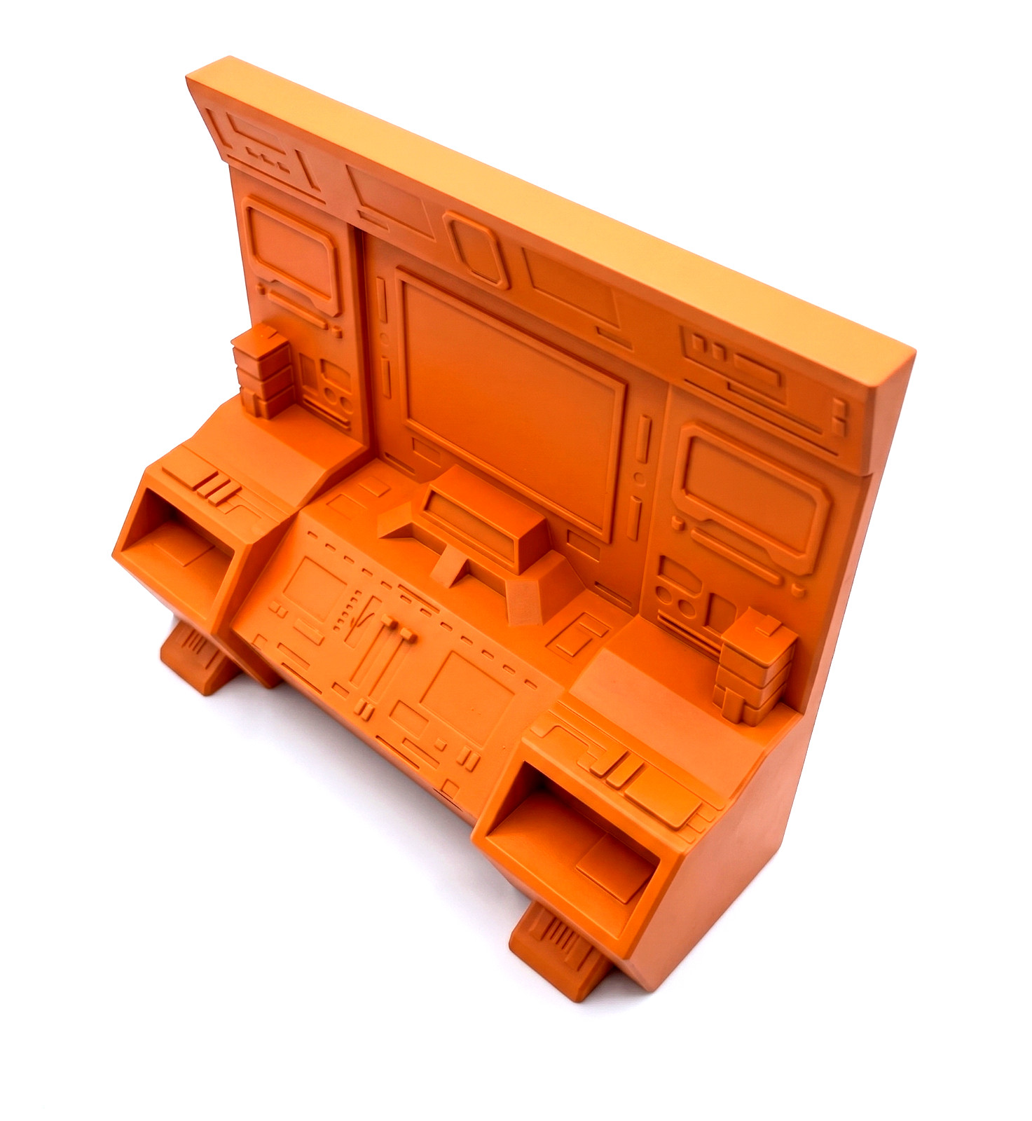 3D Printed Transformers Autobot Teletraan 1 Legends Scale Orange PLA