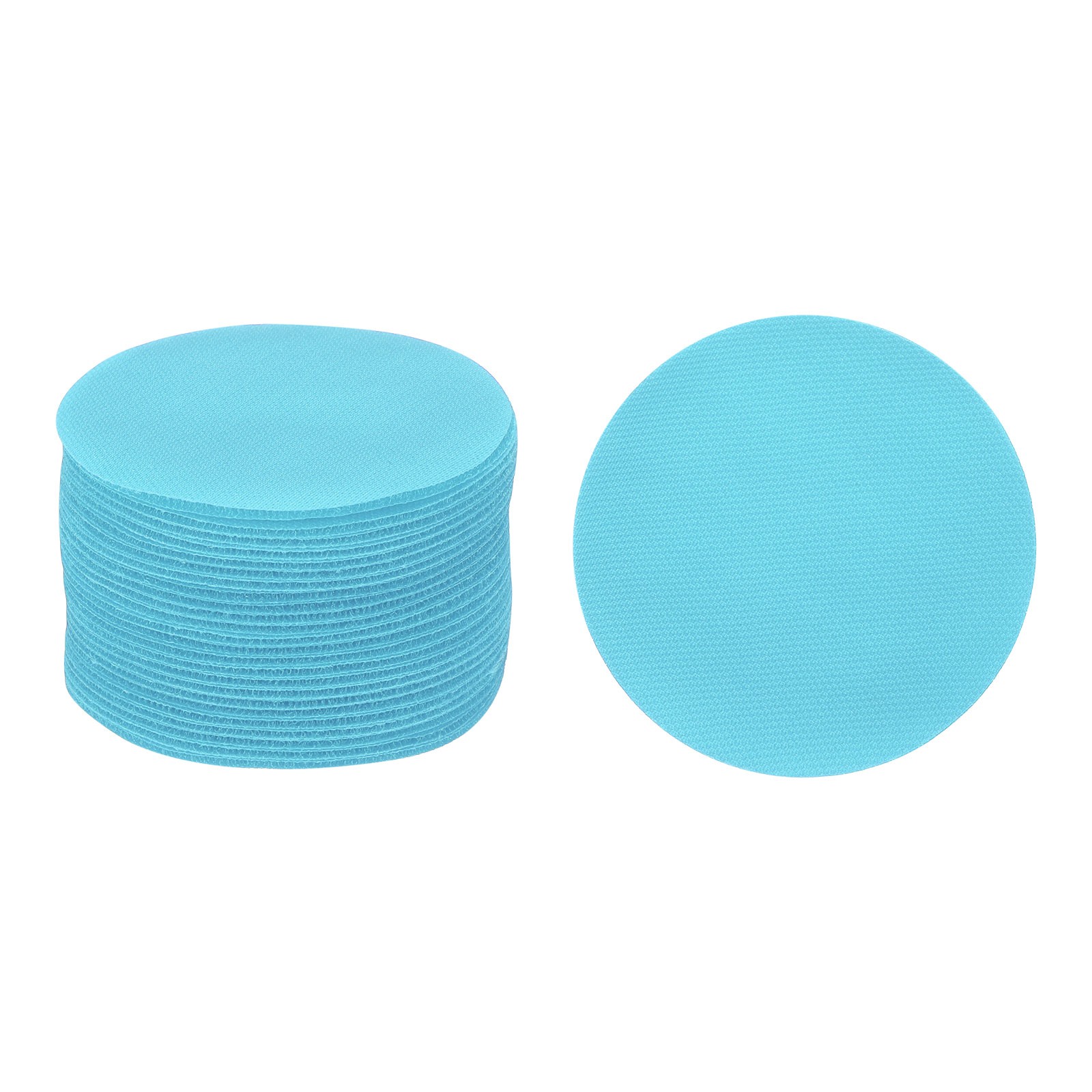 48 Pcs Carpet Spot Markers Floor Circle Dots for Classroom, Light Blue