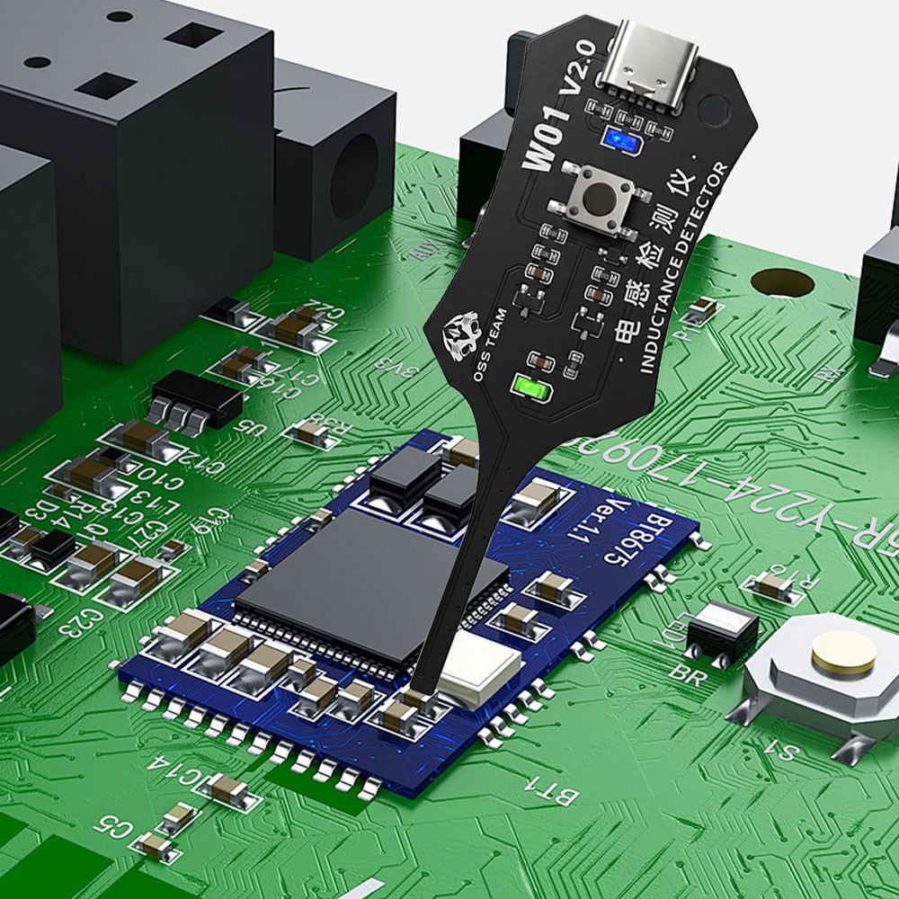 Precise Electromagnetic Tester For Circuit Maintenance W01 Inductor Detectors