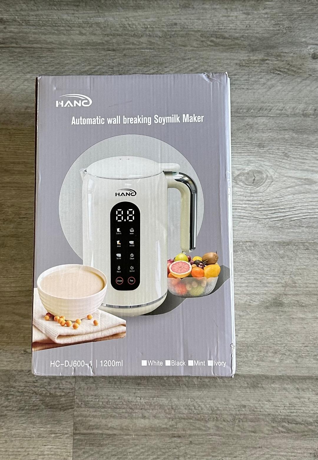 Nut Milk Maker Machine Appliance with Delay Start Keep Warm Boil Self Cleaning B
