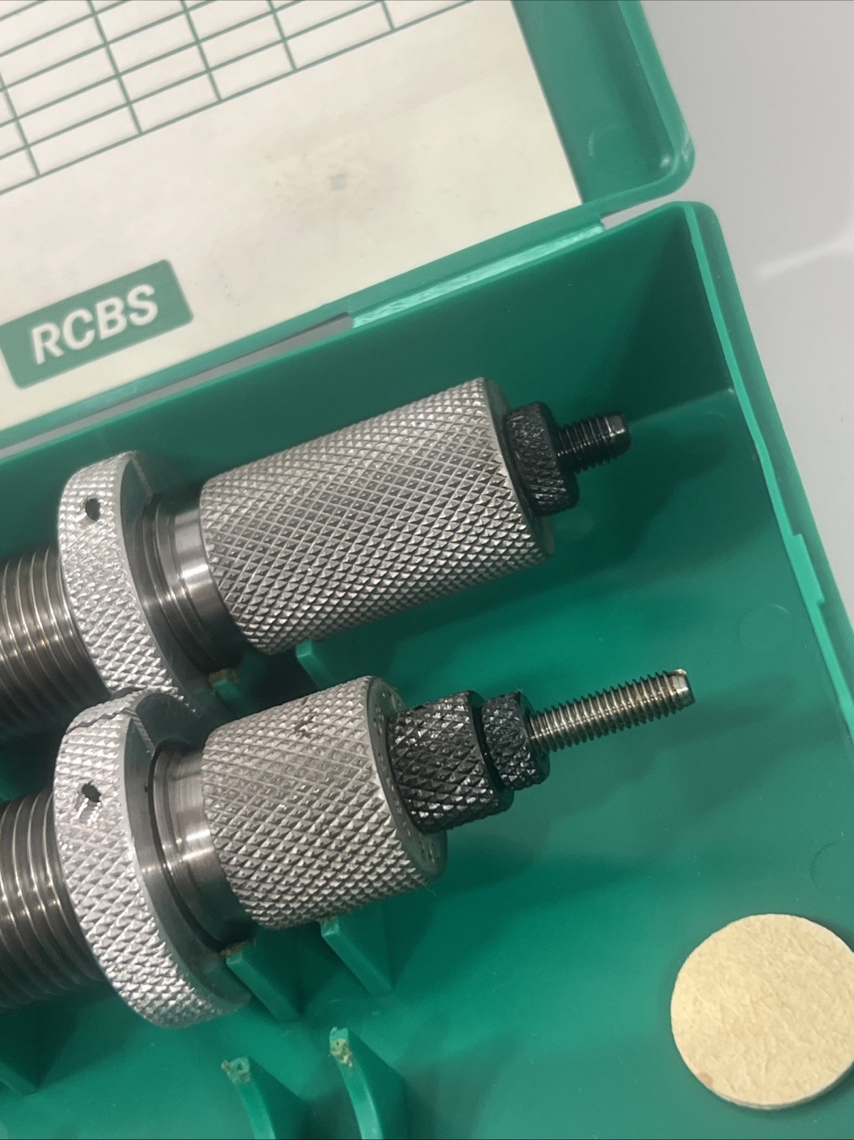 RCBS 243 Win Reloading die set Pre-owned 11401 Winchester 2 Die Reload*