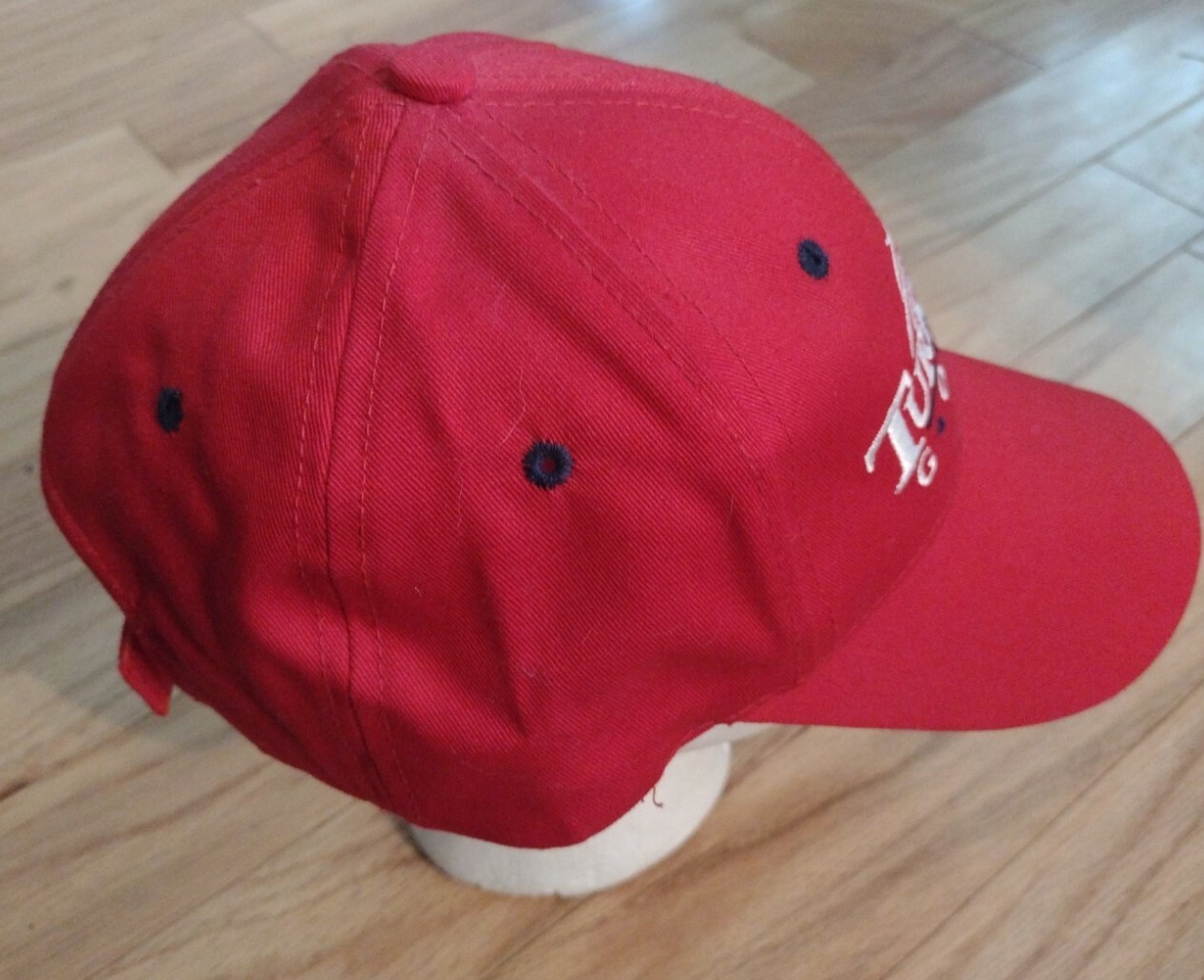 Turkana Golf Hat Red Strapback Adjustable