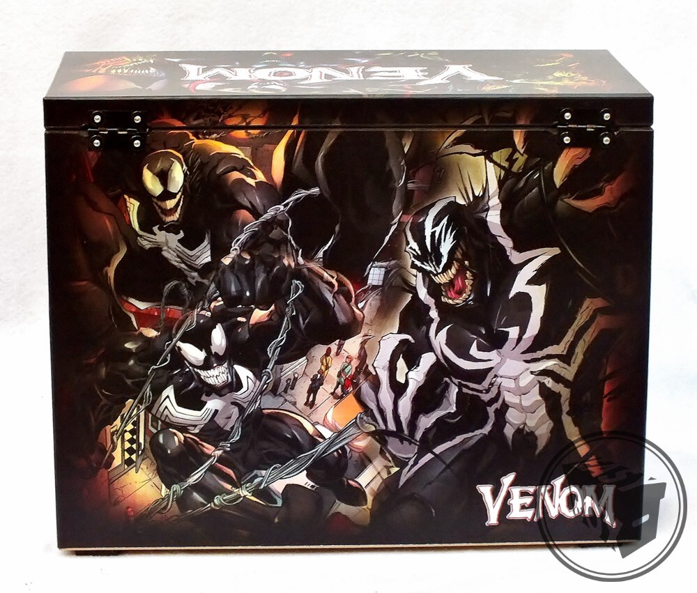 Venom - Large Comic Book Hard Storage Box Chest MDF