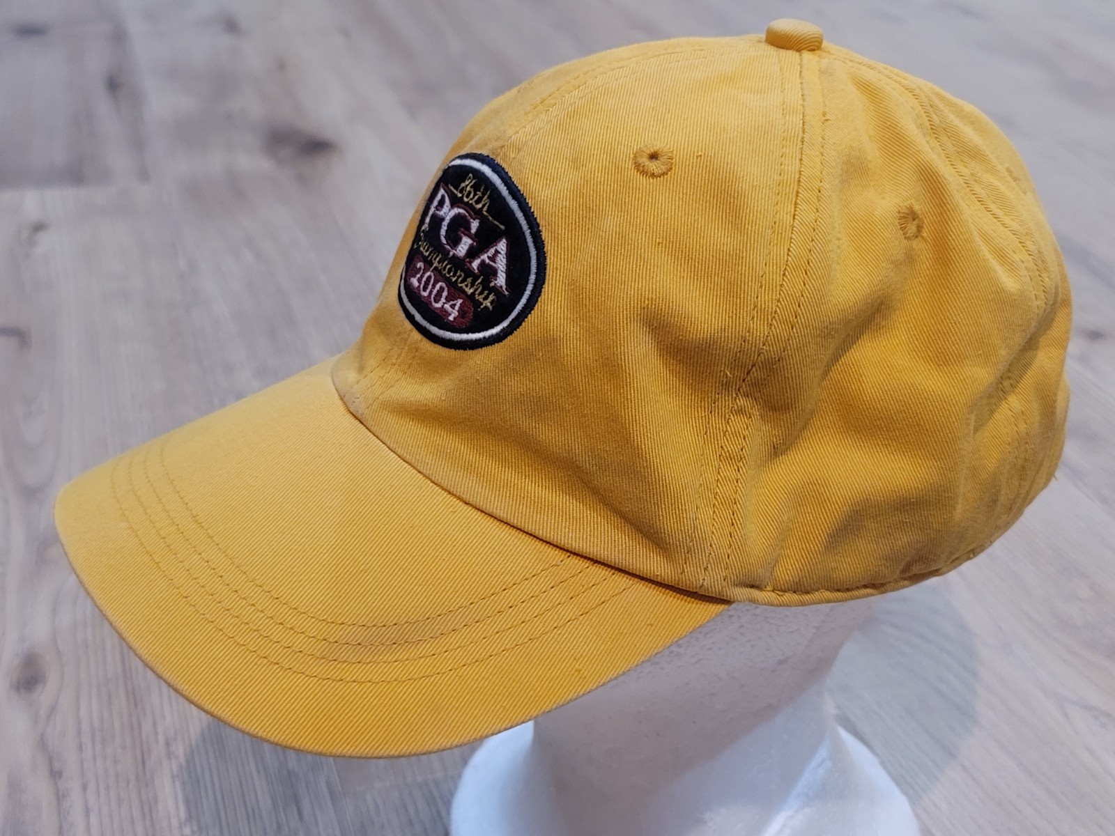 PGA 86th Championship Adjustable Yellow Cap Hat by Ahead