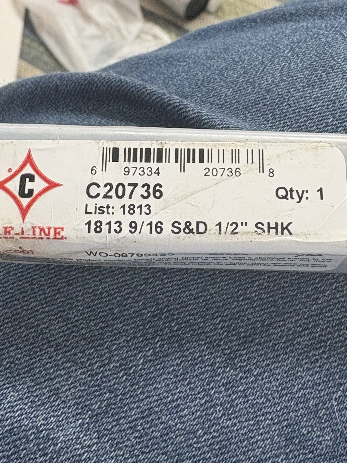 CLE-LINE C20736 Reduced Shank Drill,9/16",HSS