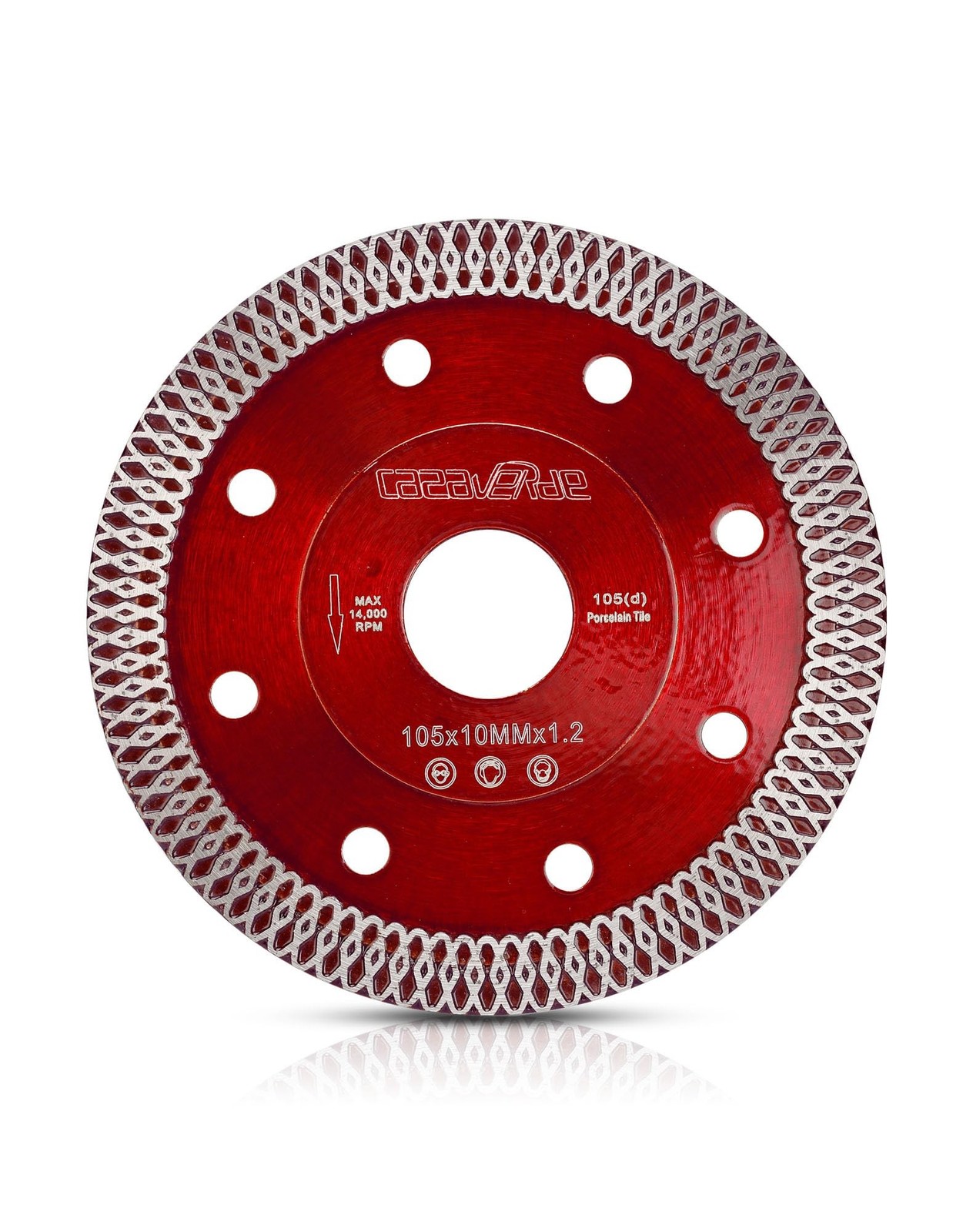Casaverde TOOLS 4 inch Diamond Porcelain Saw Blade (4 inch)