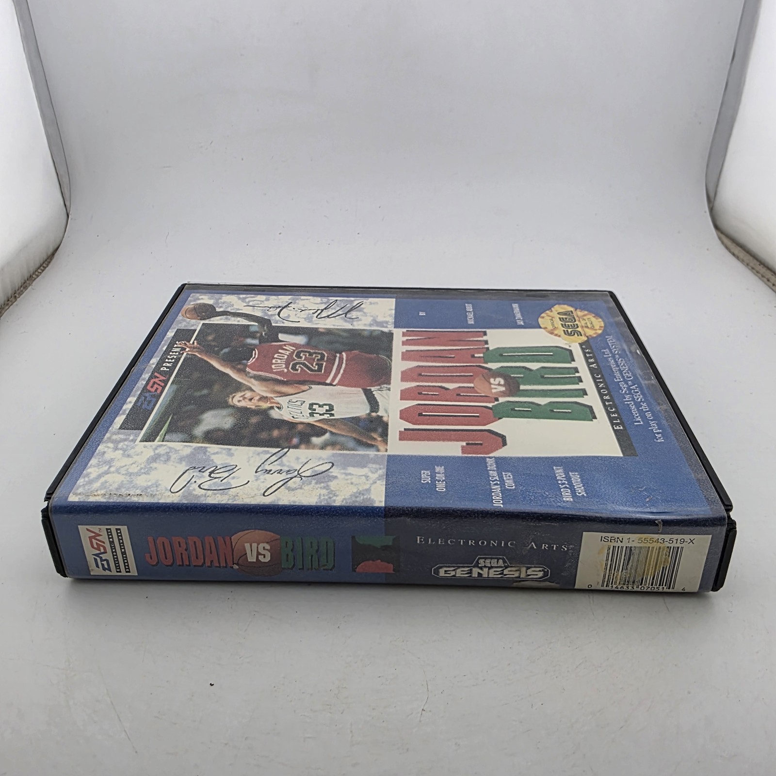 Jordan Vs Bird Super One-On-One Case (SEGA Genesis) Authentic BOX ONLY