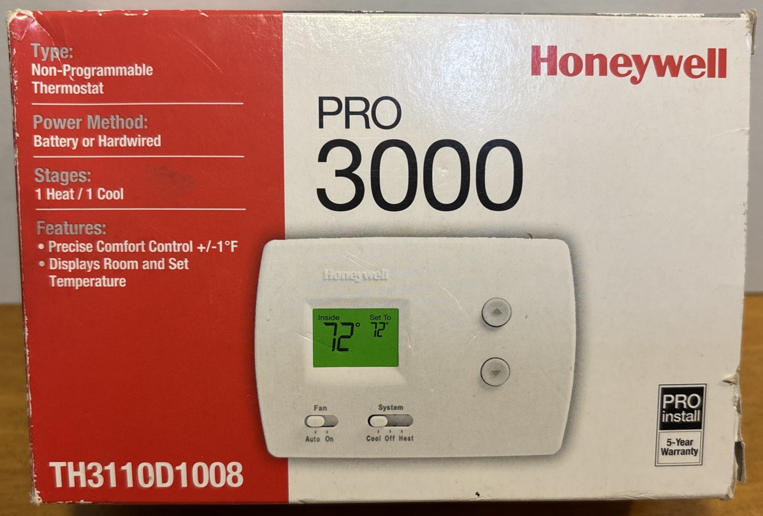 HONEYWELL TH3110D1008 PRO 3000