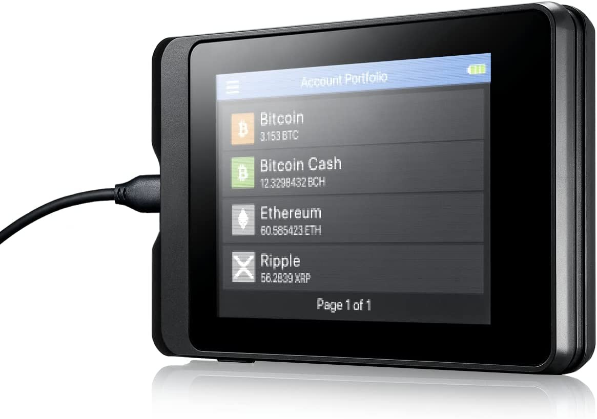 SecuX W10 Secure Touchscreen Crypto Hardware Wallet
