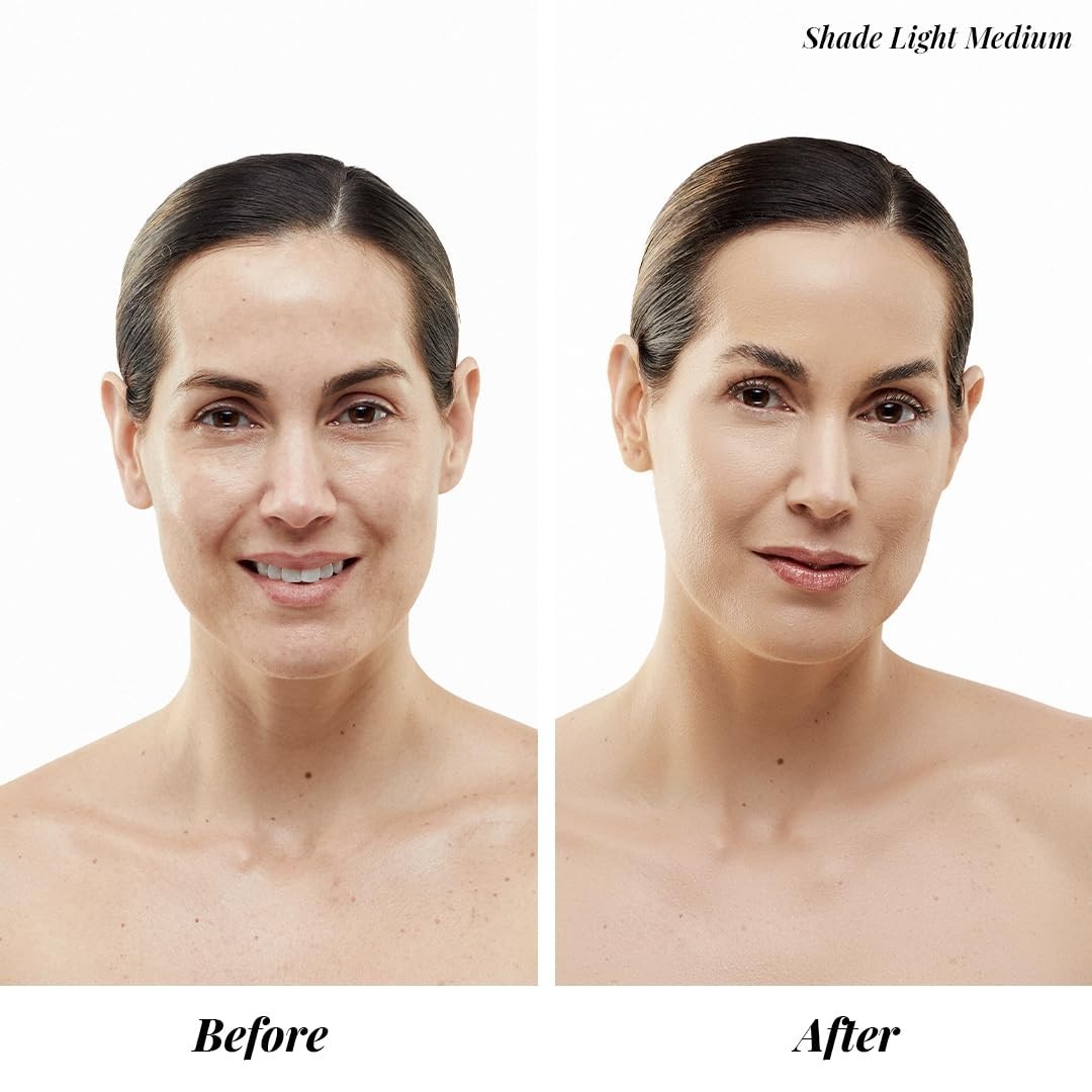 MagicMinerals AirBrush Foundation by Jerome 1 Fl Oz (30 ml), 02 Bright Light