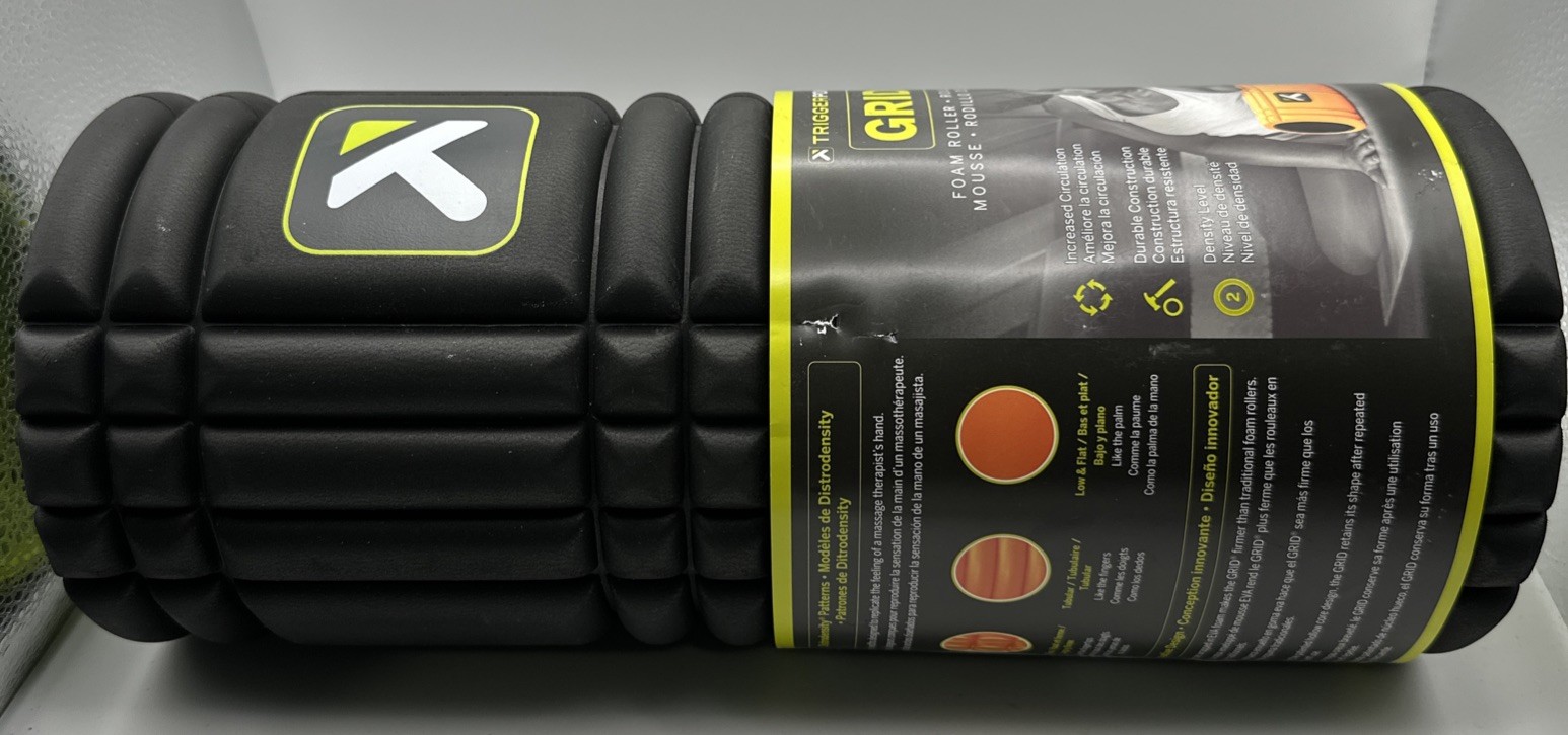 TriggerPoint Grid Foam Massage Roller Black 13 Inch New In Box
