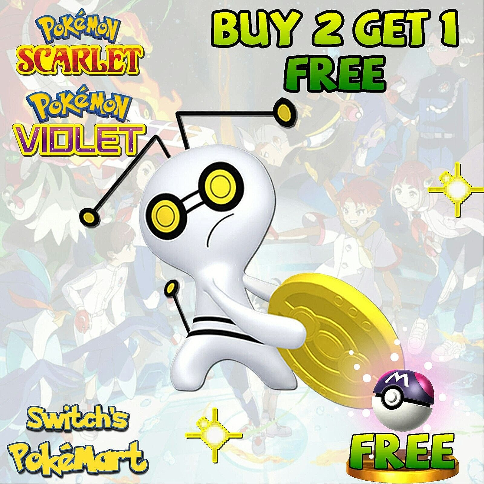 ✨ Shiny Pokemon Shiny Gimmighoul Roaming ✨