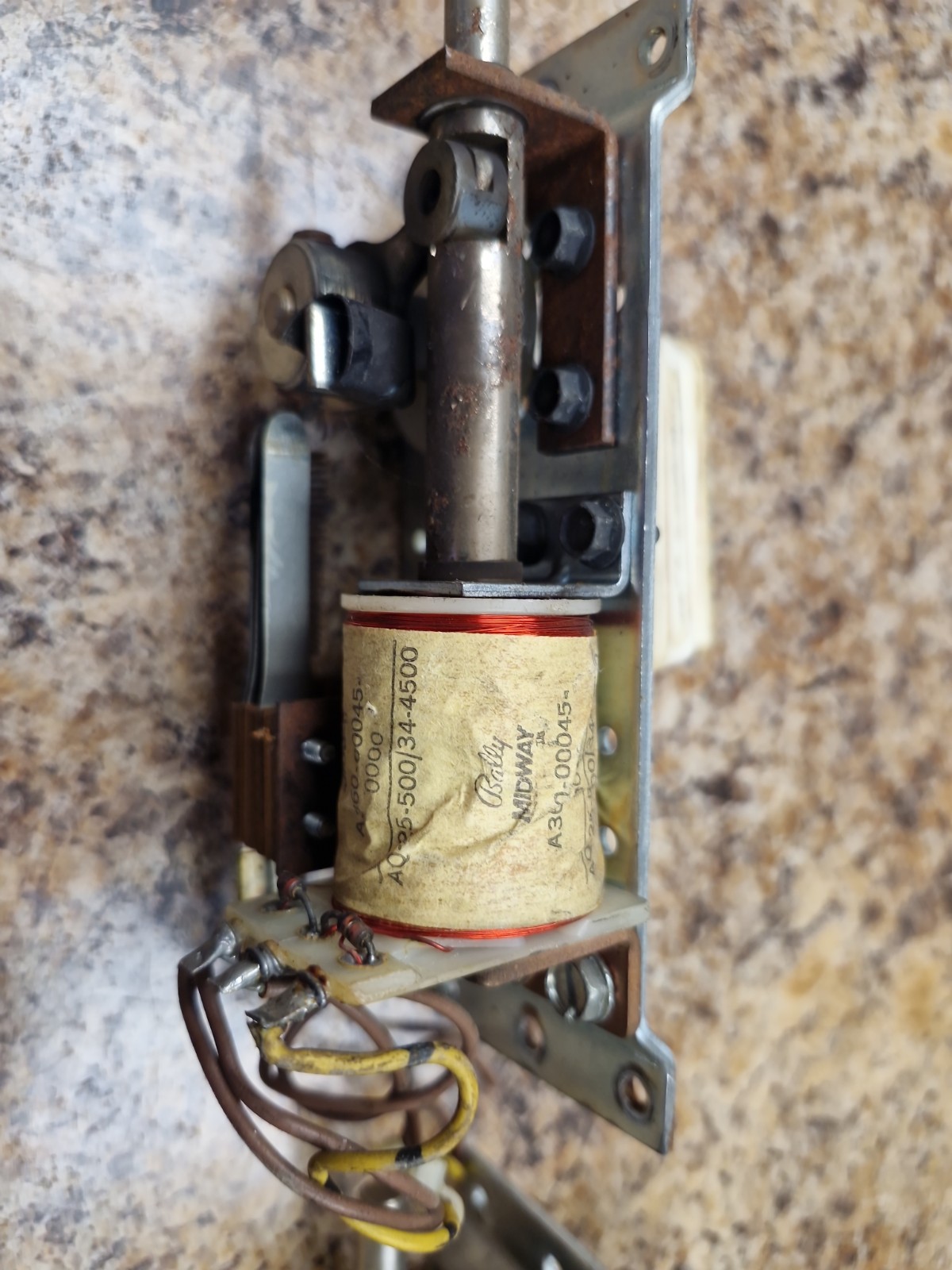 Pair of Bally Pinball Machine Flipper Assemblies