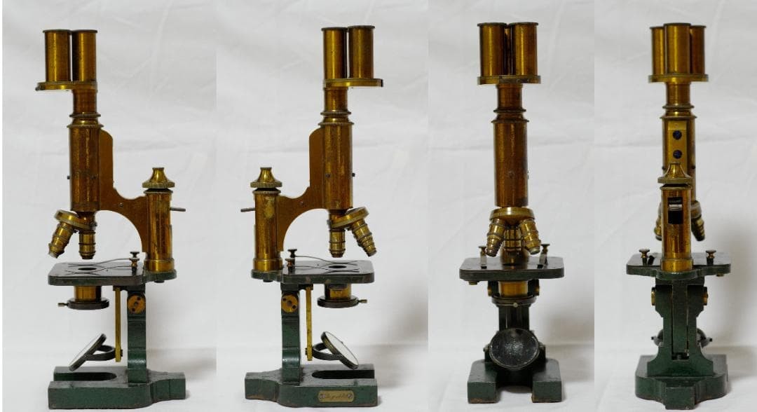 microscope antique E. mester's bacterial microscope
