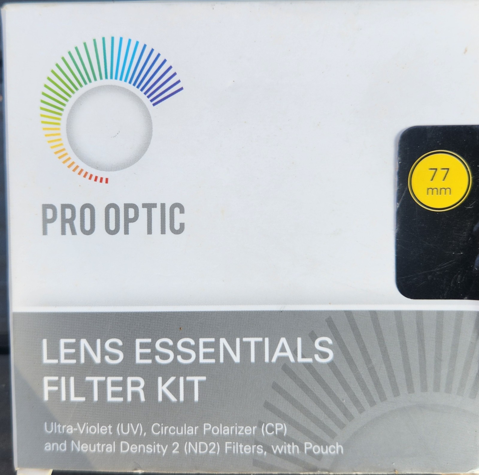 ProOptic 77mm Digital Essentials Filter Kit #PRO-FL-77-KIT  New