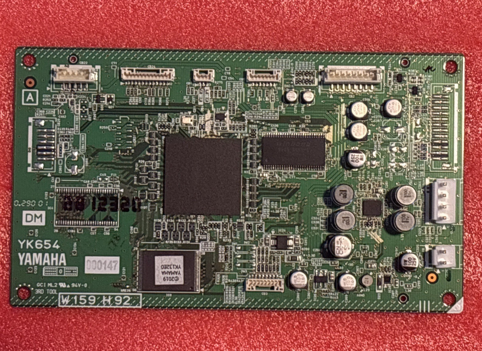 Yamaha VDQ72700 DM PCB for YDP-144B check for compatibility