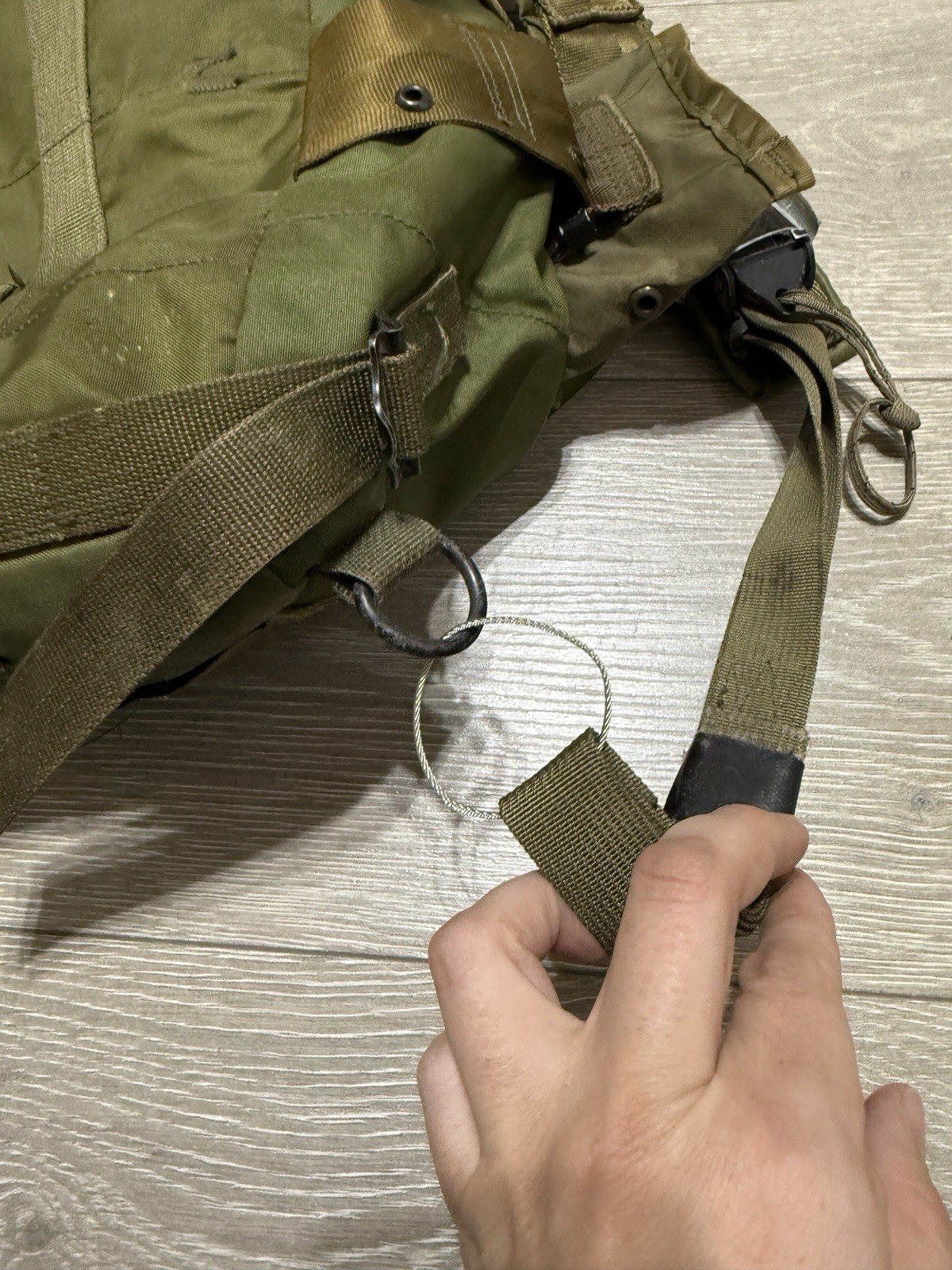 Vintage US Military Nylon Field Pack Combat Backpack LC-1 NO FRAME