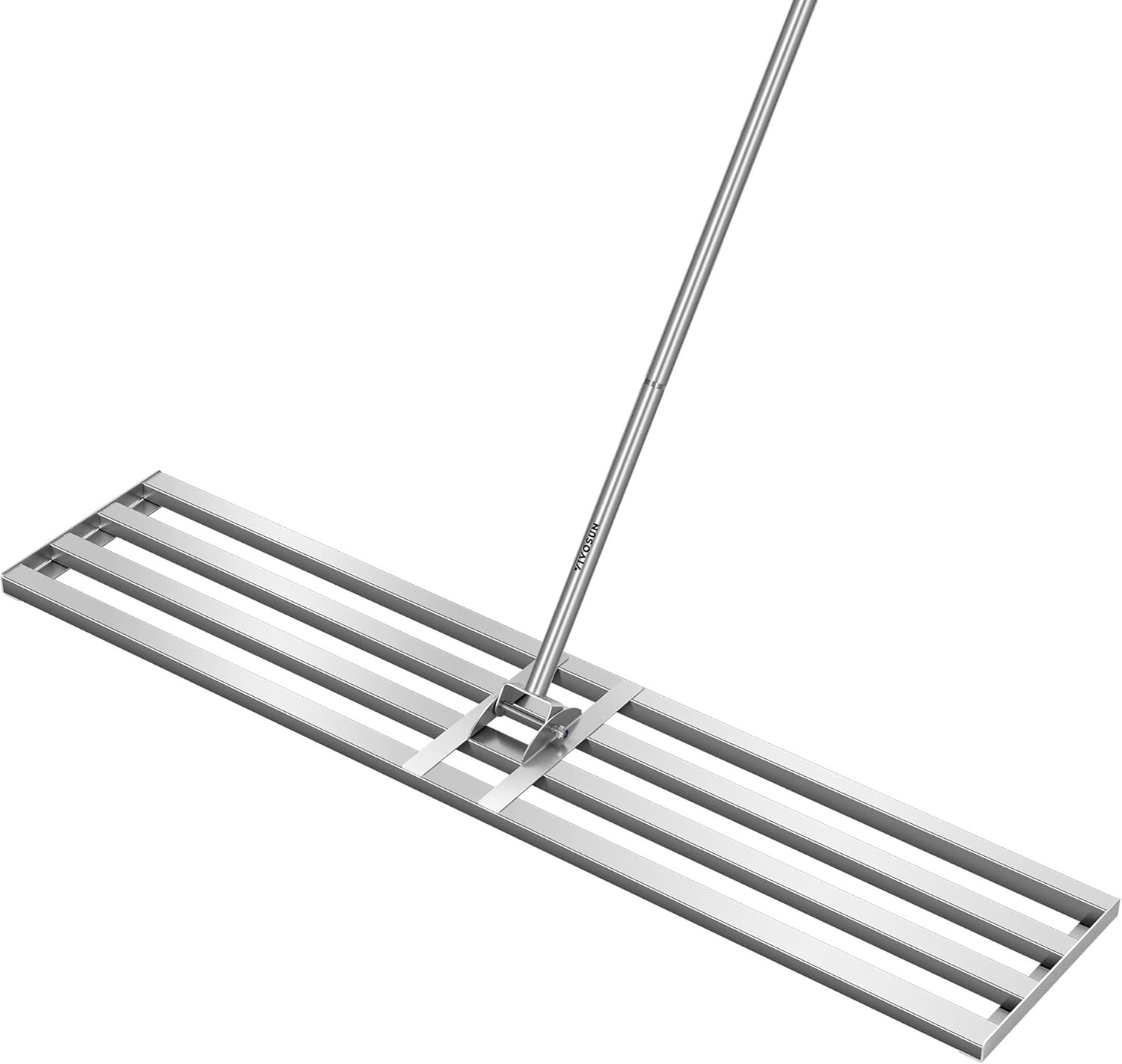 48" Lawn Leveling Rake 48" x 10" x 78" Heavy-Duty Stainless Steel Lawn Leveler
