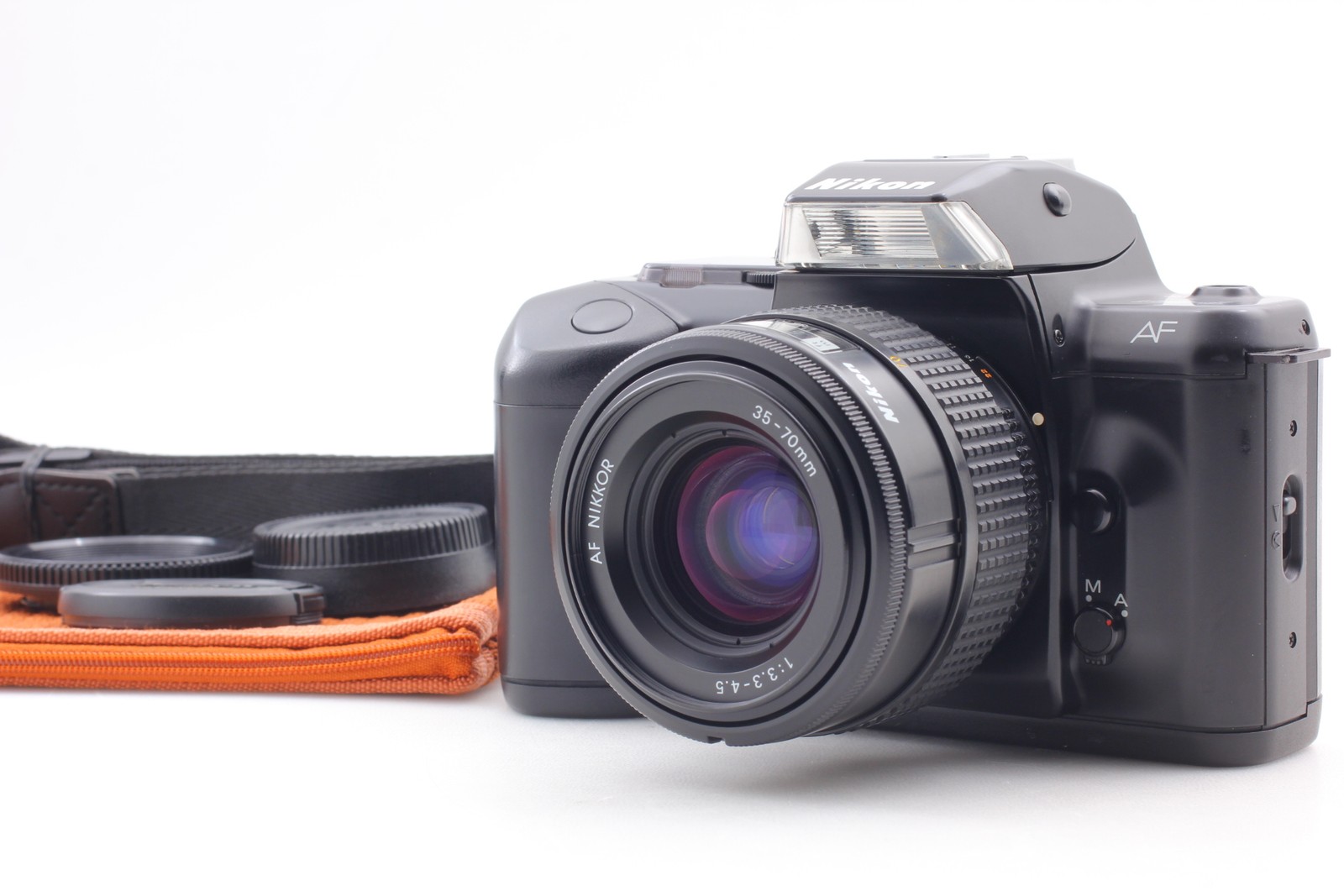 ▶[N MINT] Nikon F-401 Film Camera + AF Nikkor 35-70mm f/3.3-4.5 Lens From JAPAN