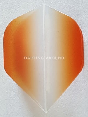 R4X Klear Orange Sides Standard Dart Flights