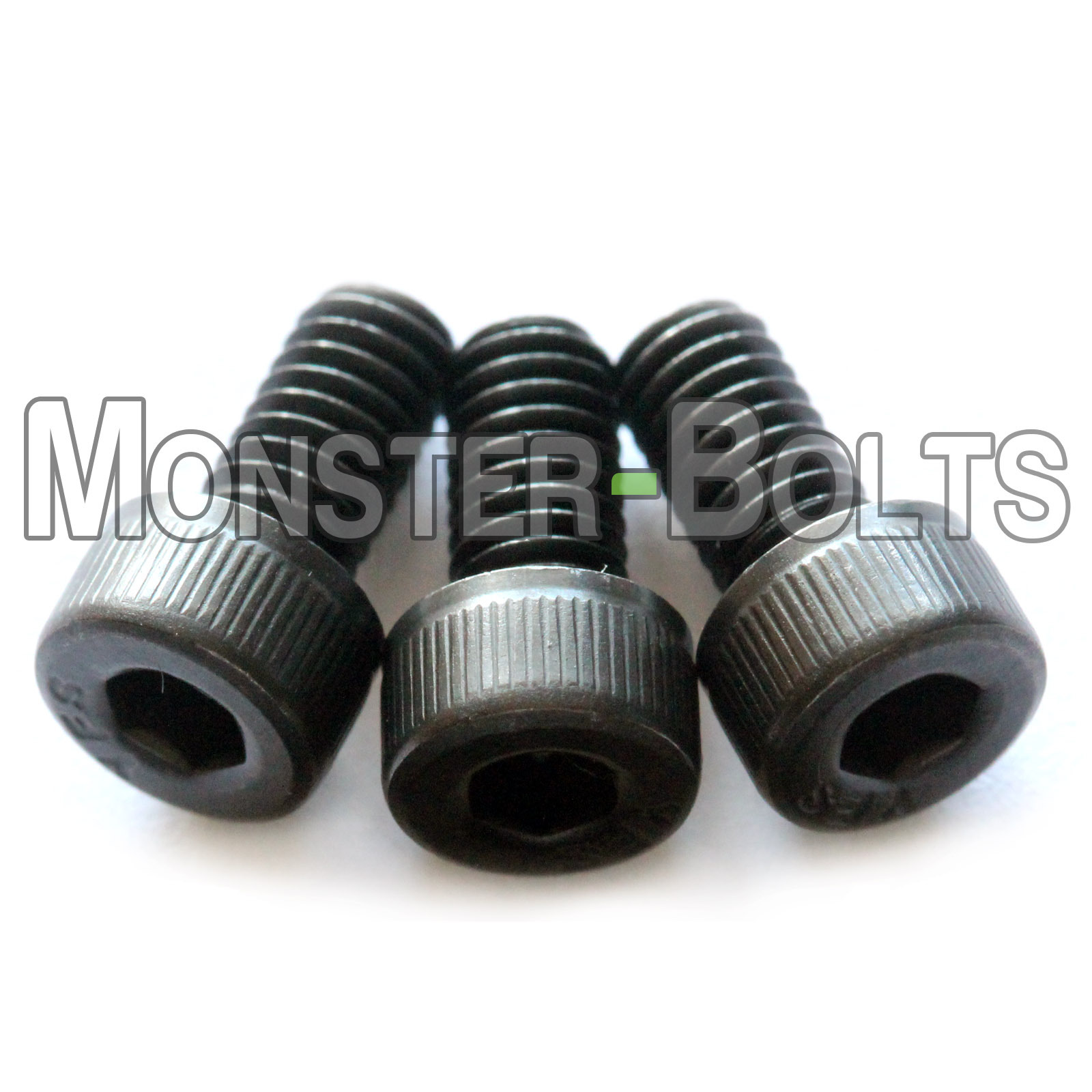 Floyd Rose Locking Nut / String Clamp Screws (3) - Black Alloy Steel - Guitar