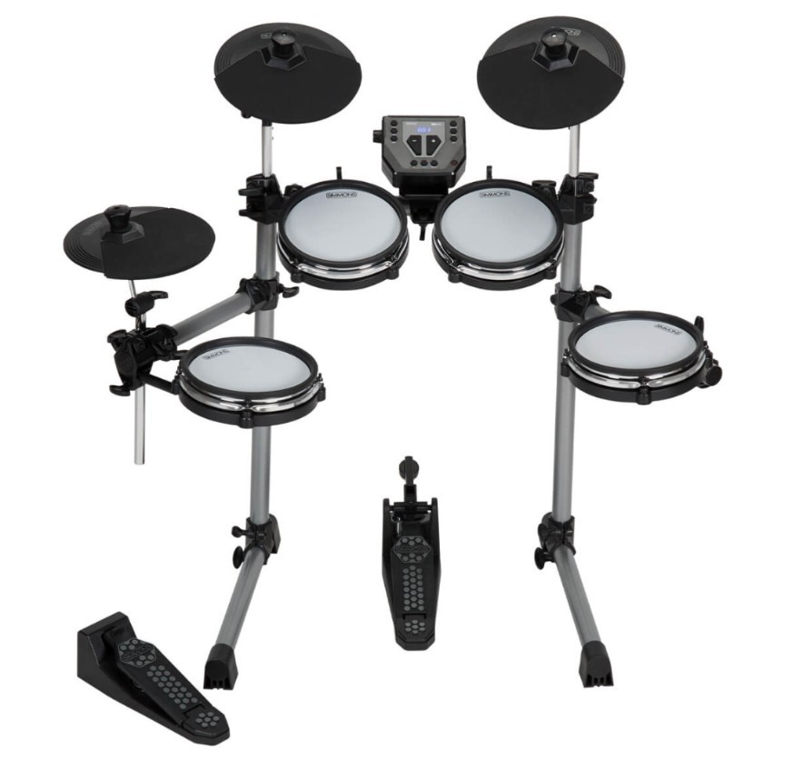 Simmons SD350 Complete Electronic Drum Kit Works as Designed W/Stool Plug & Play