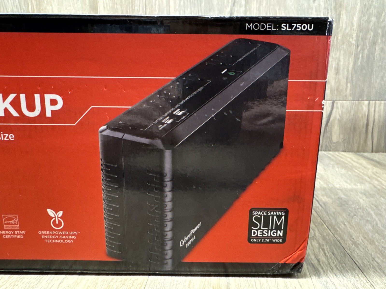 CyberPower PC Battery Back-Up System & Surge Protector 8-Outlet