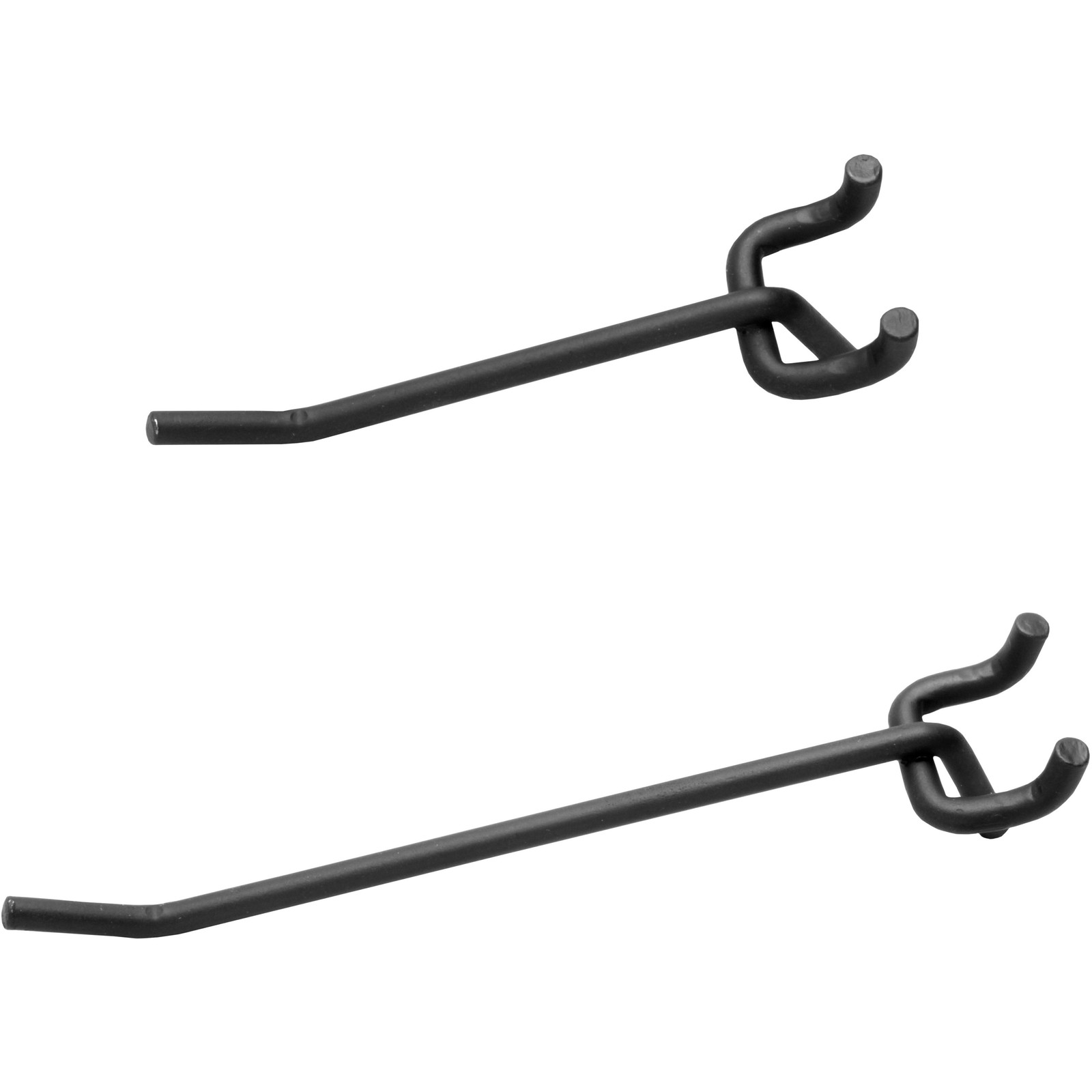 Knape & Vogt 0204-PEG-SH Single Peg Hook Set 4/pk - Black