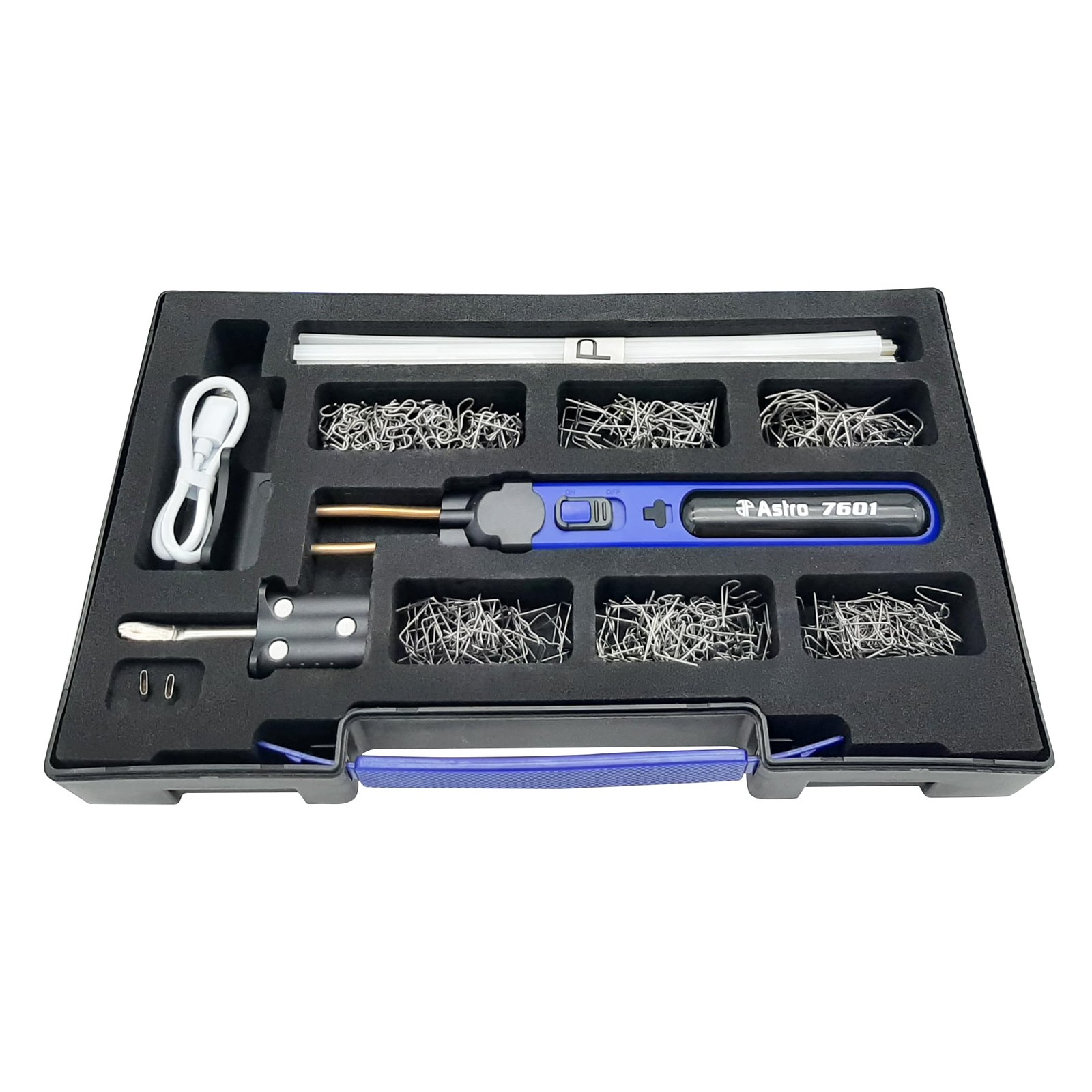 Astro Tools 7601 Cordless Hot Staple & Plastic Welding Repair Kit