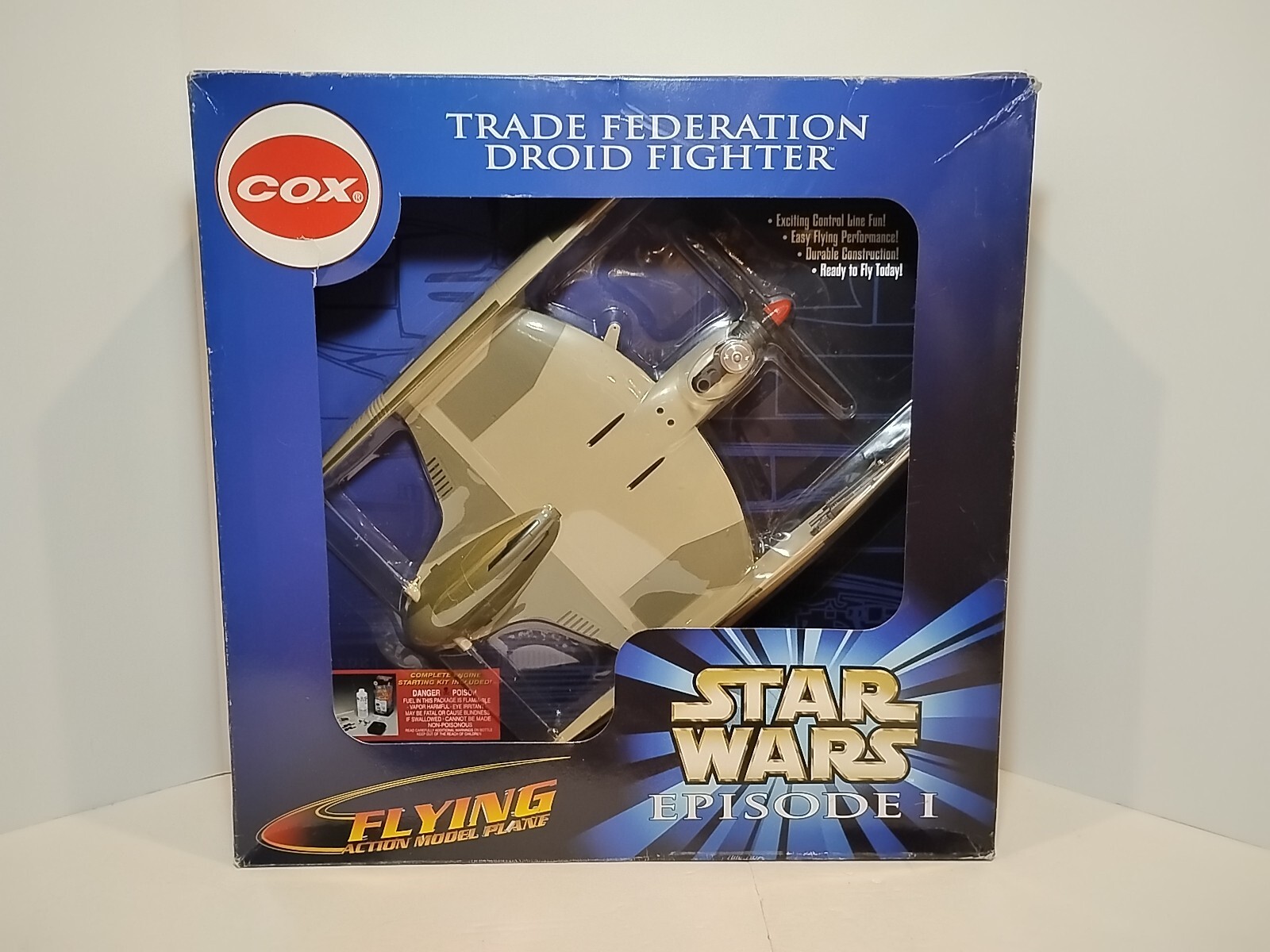 Cox - Star Wars Episode 1 - Trade Federation Droid Fighter- NEW.    bsmt