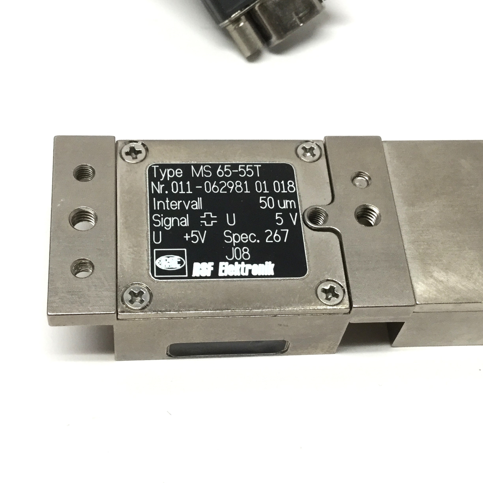 RSF Elektronik MS 65-55T Linear Encoder 0.25µm Resolution w/ 110mm Scale & Cable