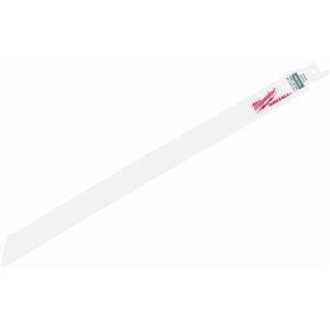 Milwaukee 48005189 5-Pack 12" 18 TPI Metal Cutting Sawzall Blades