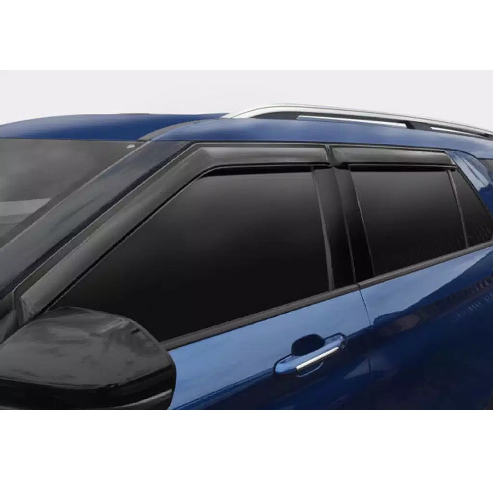 AVS Ventvisor Front & Rear Smoke Acrylic Window Vent Deflectors for Kia Sorento