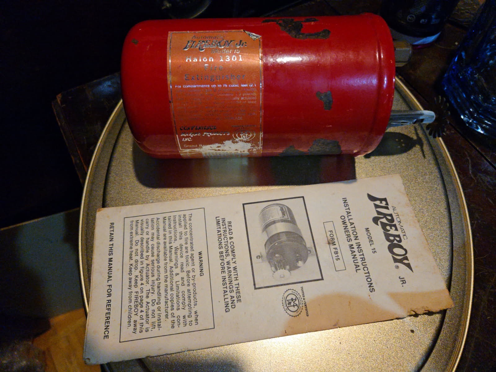 Fireboy Automatic Fire Extinguisher