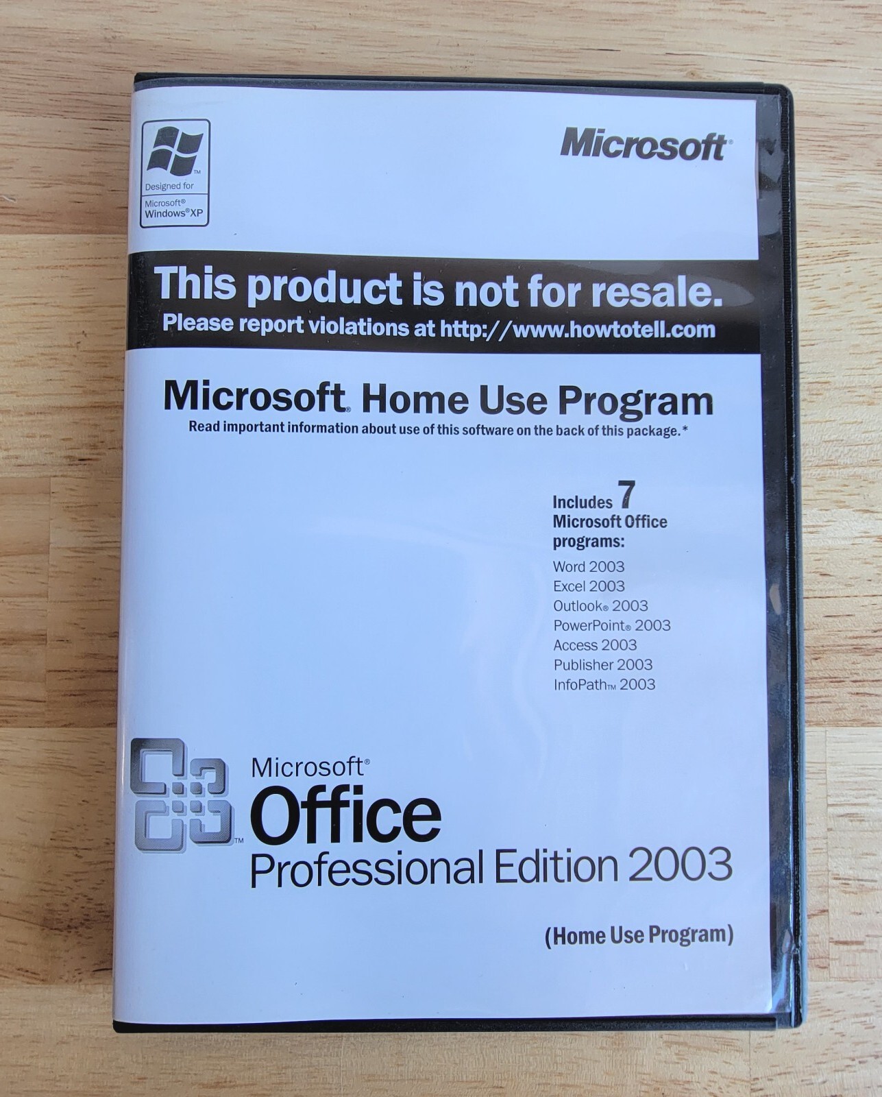 Microsoft Office Professional Edition 2003 (Home Use Program) W/ Product Key