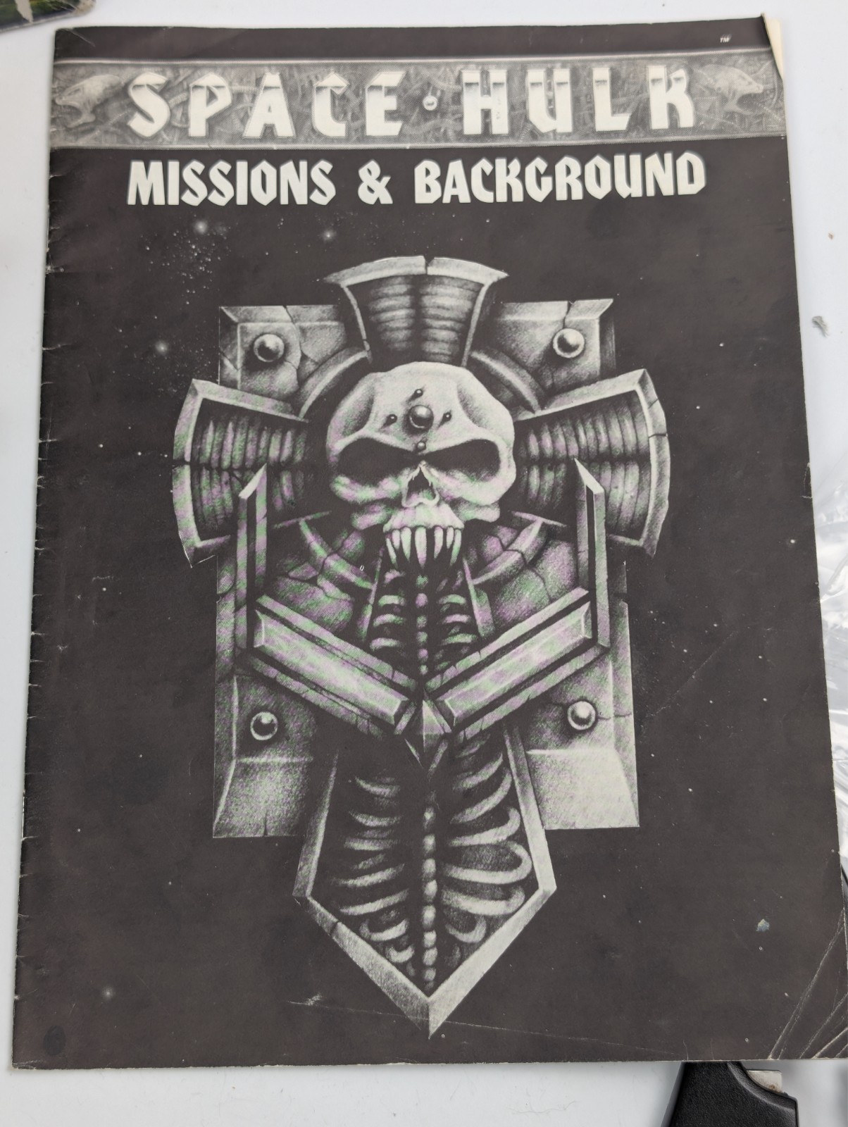 Space Hulk 1st edition Board Game Unpainted 100% complete