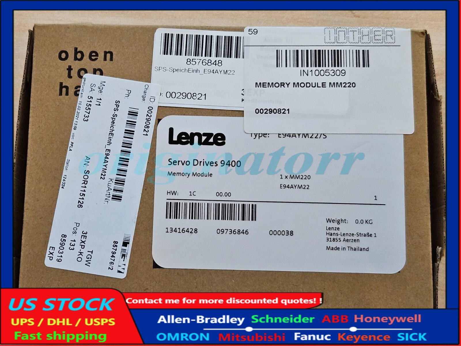 Lenze E94AYM22/S MM220 NEW open box-