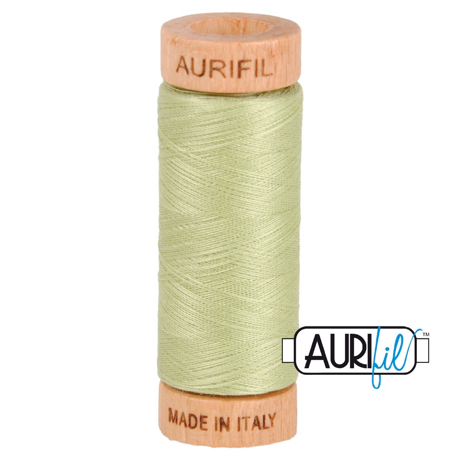 Light Avocado 2886 | 80wt Small Spool 274M / 300Y | Aurifil