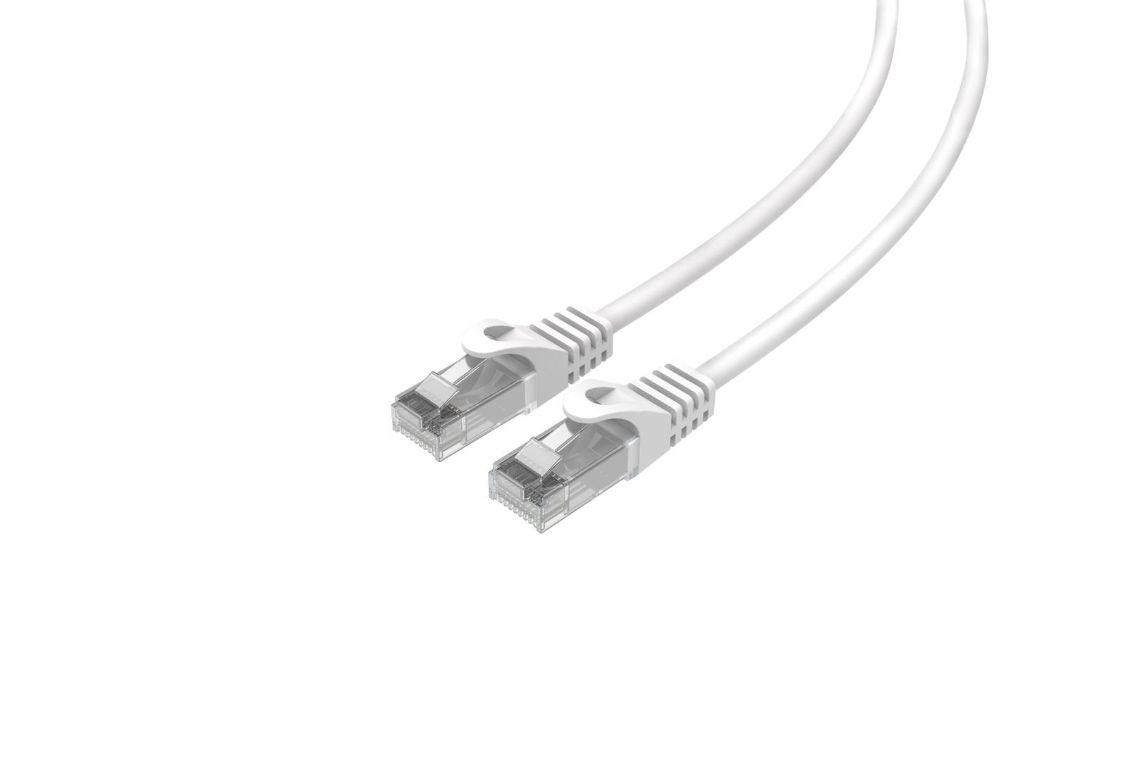 CAT6 Slim Ethernet Patch Cable White 1FT 25 PACK